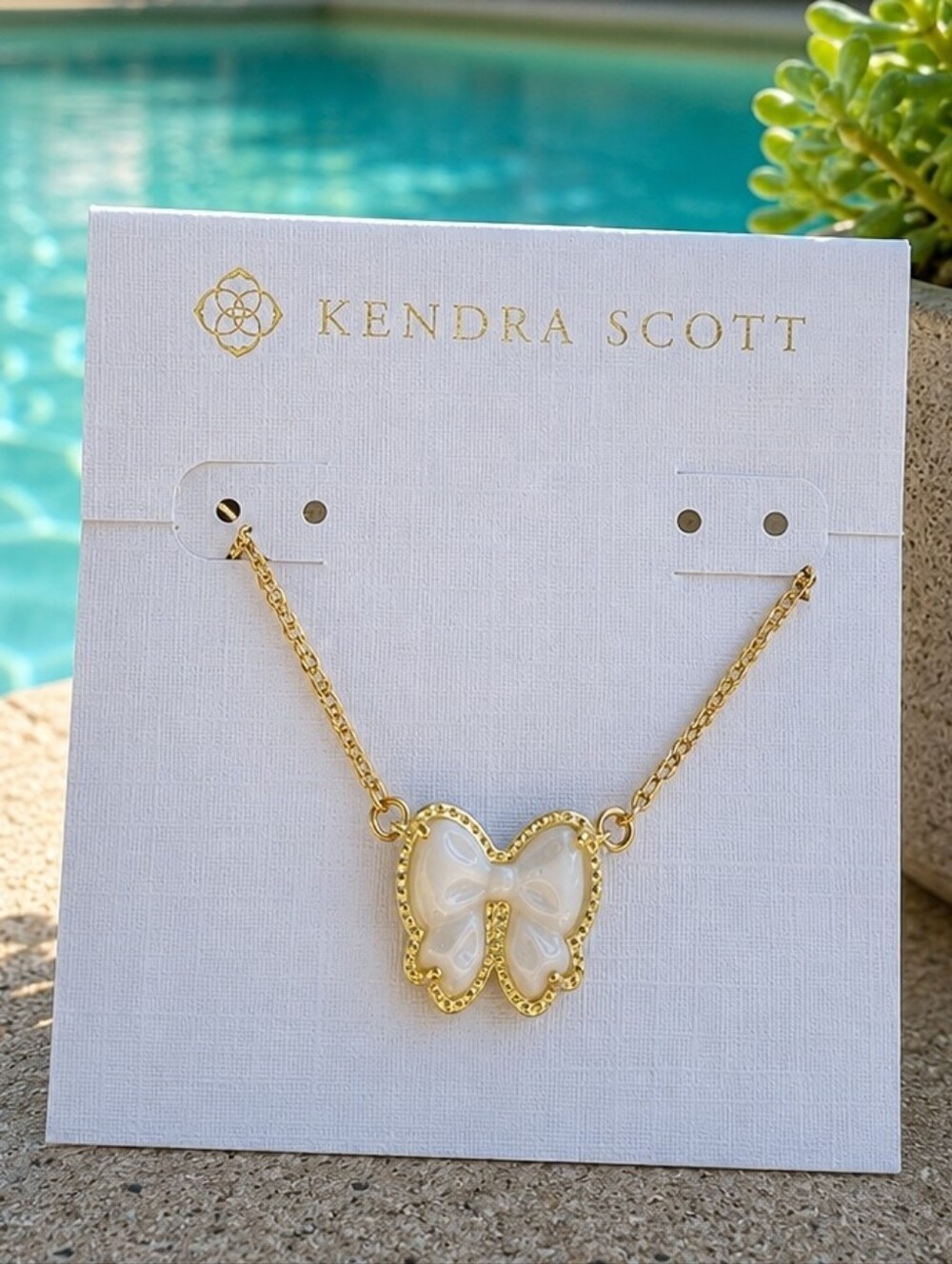 Kendra Scott Haley Bow Necklace